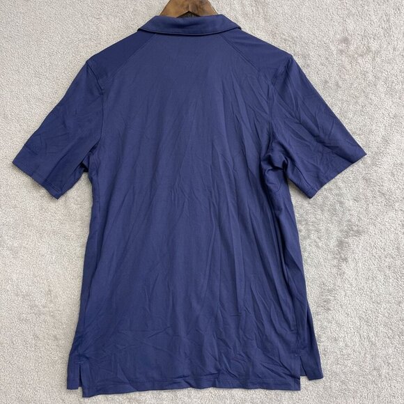 NEW Performance Men's S Polo Shirt Kirkland Signature Moisture-Wicking Blue - Picture 3 of 8